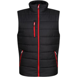 Regatta - Veste sans manches NAVIGATE - Homme (Noir / Rouge classique)