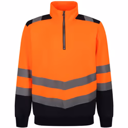 Regatta - Gilet haute visibilité PRO - Homme (Orange / Bleu marine)