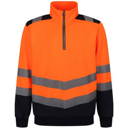 Regatta - Gilet haute visibilité PRO - Homme (Orange / Bleu marine)