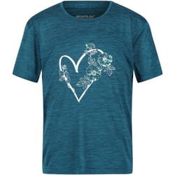 Regatta - T-shirt FINDLEY KEEP GOING - Enfant (Bleu sarcelle foncé)