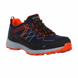 Regatta - Chaussures de marche SAMARIS LITE - Homme (Denim sombre / Orange)