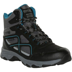 Regatta - Bottines de marche LADY VENDEAVOUR - Femme (Noir / Bleu canard)