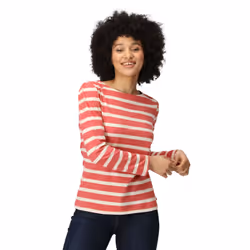 Regatta - T-shirt FEDERICA - Femme (Corail clair / Beige clair)