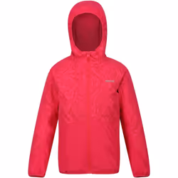 Regatta - Veste imperméable VOLCANICS - Enfant (Rose fluo)