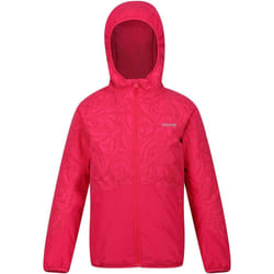 Regatta - Veste imperméable VOLCANICS - Enfant (Rose fluo)