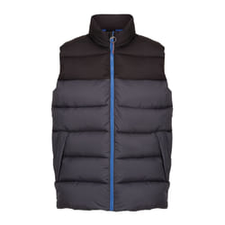 Regatta - Veste sans manches VINTAGE - Homme (Gris phoque / Noir)