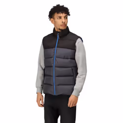 Regatta - Veste sans manches VINTAGE - Homme (Gris phoque / Noir)