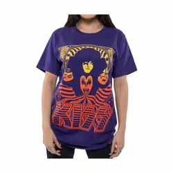 Kiss - T-shirt - Adulte (Violet)