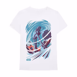 Star Wars - T-shirt - Adulte (Blanc)