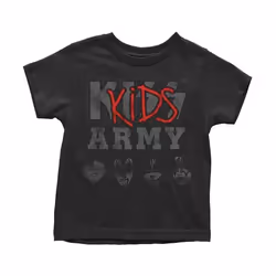 Kiss - T-shirt ARMY - Enfant (Noir)