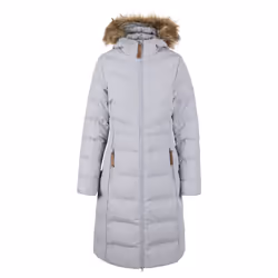 Trespass - Doudoune longue AUDREY - Femme (Gris)