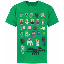 Minecraft - T-shirt - Enfant (Vert)