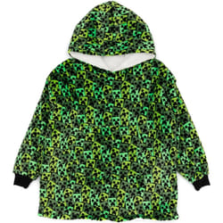 Minecraft - Sweat à capuche couverture - Garçon (Vert)