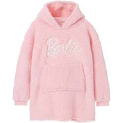 Barbie - Sweat à capuche couverture - Fille (Rose)