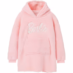 Barbie - Sweat à capuche couverture - Fille (Rose)