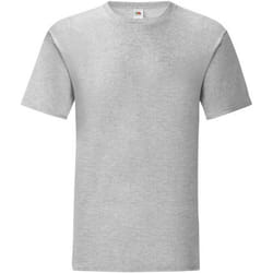 Fruit Of The Loom - T-shirt manches courtes ICONIC - Homme (Gris chiné)