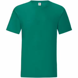 Fruit Of The Loom - T-shirt manches courtes ICONIC - Homme (Vert chiné)