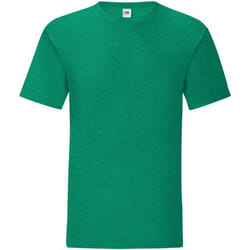 Fruit Of The Loom - T-shirt manches courtes ICONIC - Homme (Vert chiné)