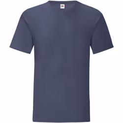 Fruit Of The Loom - T-shirt manches courtes ICONIC - Homme (Bleu marine chiné)