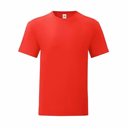 Fruit Of The Loom - T-shirt manches courtes ICONIC - Homme (Rouge)