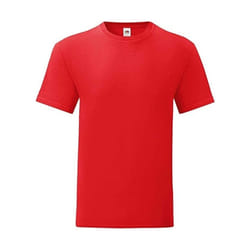 Fruit Of The Loom - T-shirt manches courtes ICONIC - Homme (Rouge)