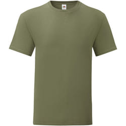 Fruit Of The Loom - T-shirt manches courtes ICONIC - Homme (Olive classique)