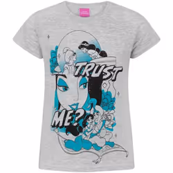 Aladdin - T-shirt TRUST ME - Enfant (Gris chiné)