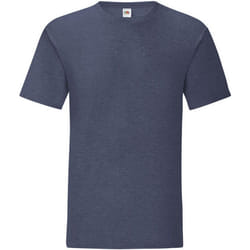Fruit Of The Loom - T-shirt manches courtes ICONIC - Homme (Bleu marine chiné)