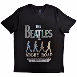 The Beatles - T-shirt ABBEY ROAD ´23 - Adulte (Noir)