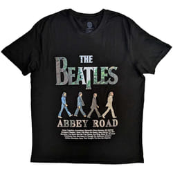 The Beatles - T-shirt ABBEY ROAD ´23 - Adulte (Noir)