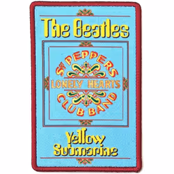 The Beatles - Écusson YELLOW SUBMARINE LONELY HEARTS - Taille unique (Bleu ciel)