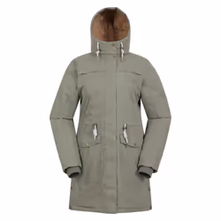 Mountain Warehouse - Parka ACORN - Femme (Vert kaki)