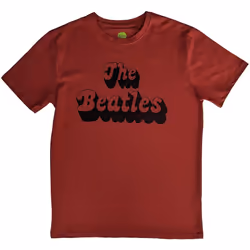 The Beatles - T-shirt - Adulte (Rouge)