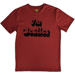 The Beatles - T-shirt - Adulte (Rouge)