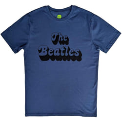 The Beatles - T-shirt - Adulte (Bleu denim)