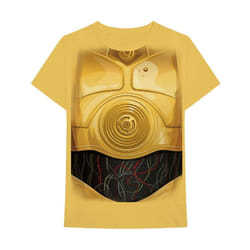 Star Wars - T-shirt - Adulte (Jaune)