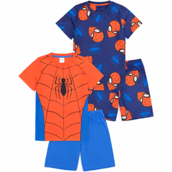 Spider-Man - Ensemble de pyjama - Enfant (Bleu / Rouge)