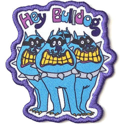 The Beatles - Écusson YELLOW SUBMARINE HEY BULLDOG - Taille unique (Blanc / Violet / Bleu)