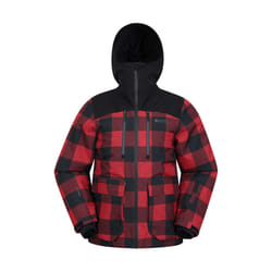 Mountain Warehouse - Blouson de ski DRAYTON - Homme (Rouge / Noir)