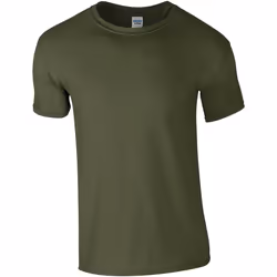 Gildan - T-shirt manches courtes - Homme (Vert kaki)