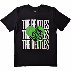 The Beatles - T-shirt LOVE ME DO - Adulte (Noir)