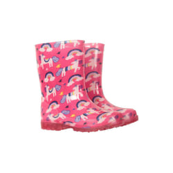Mountain Warehouse - Bottes de pluie SPLASH - Enfant (Rose vif)