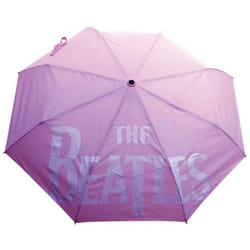 The Beatles - Parapluie pliant (Rose / Blanc)