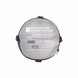 Mountain Warehouse - Sac de couchage MICROLITE - Taille 215 cm (Gris foncé)
