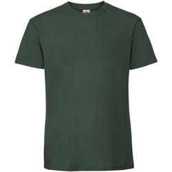 Fruit of the Loom - T-shirt ICONIC PREMIUM - Homme (Vert bouteille)