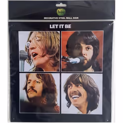 The Beatles - Pancarte LET IT BE - Taille unique (Multicolore)