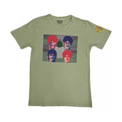 The Beatles - T-shirt YELLOW SUBMARINE MAGIC PIANO - Adulte (Vert)