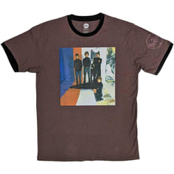 The Beatles - T-shirt - Adulte (Rouge bordeaux)