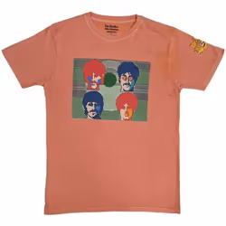 The Beatles - T-shirt YELLOW SUBMARINE MAGIC PIANO - Adulte (Rose)