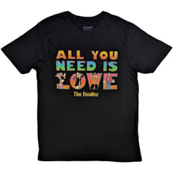 The Beatles - T-shirt YELLOW SUBMARINE ALL YOU NEED IS LOVE - Adulte (Noir)